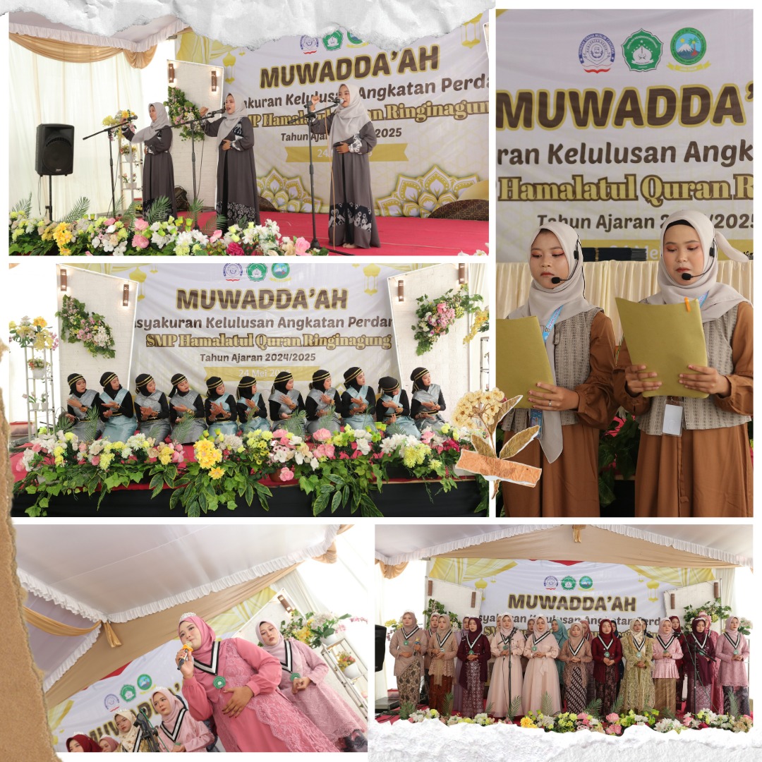 KELULUSAN ANGKATAN PERDANA SMP HAMALATUL QURAN RINGINAGUNG